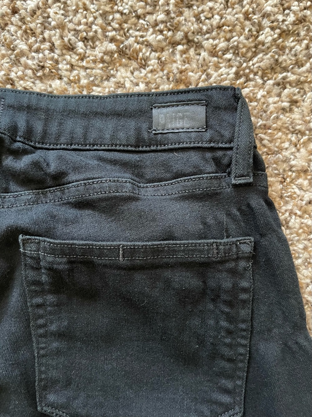 PAIGE Verdugo Ultra Skinny Jeans Women’s Size 29 Black Denim Mid Rise Stretch - Picture 10 of 11